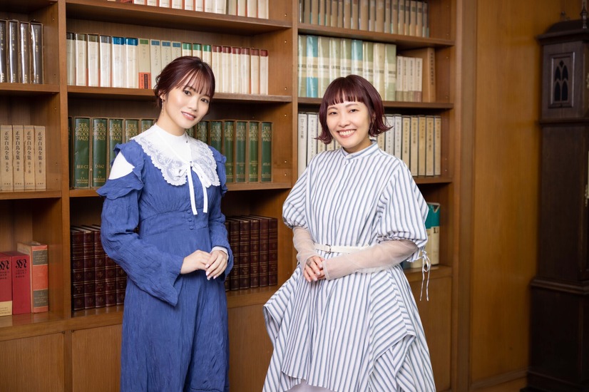 左から）宮田愛萌、千早茜