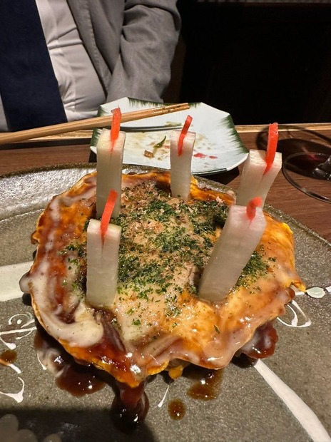 お好み焼きケーキ