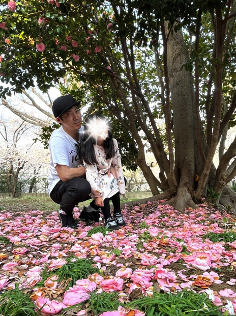 東貴博、8歳愛娘との父娘ショットに反響！撮影は妻・安めぐみ
