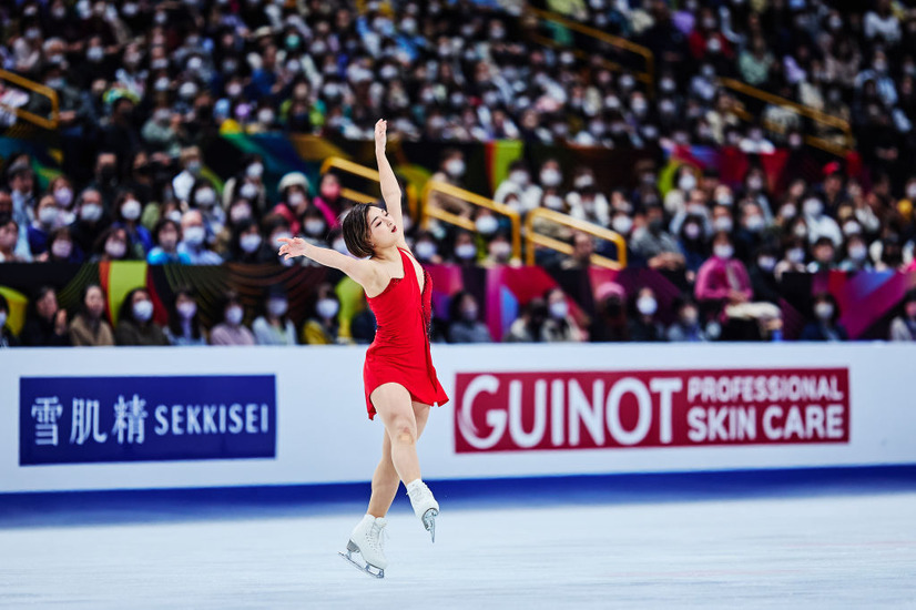 坂本花織（Photo by Joosep Martinson - International Skating Union/International Skating Union via Getty Images）