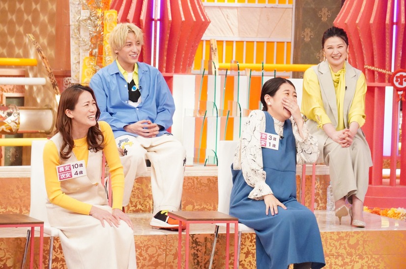 兼近大樹、島崎和歌子、大迫あゆみ、横澤夏子（C）フジテレビ