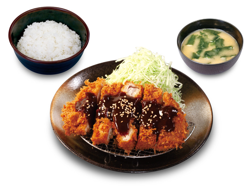 味噌ロースミルフィーユかつ定食（790円）