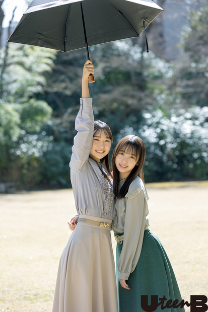 『UteenB NO.2』【誌面カット：渡辺莉奈＆菊地姫奈（日向坂46）】　（c）ワニブックス