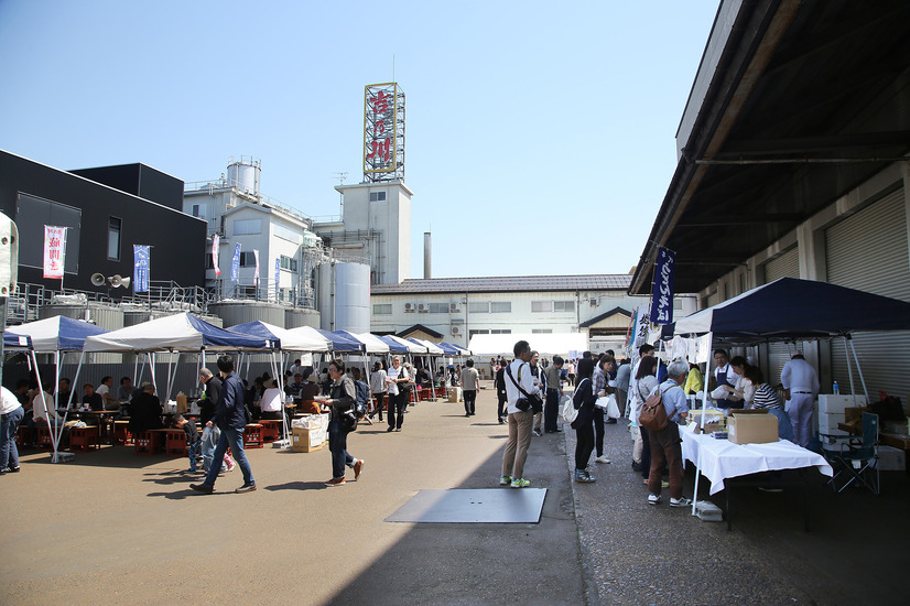 吉乃川 構内