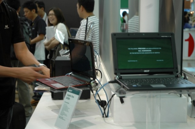 「COMPUTEX TAIPEI 2009」の会場のようす