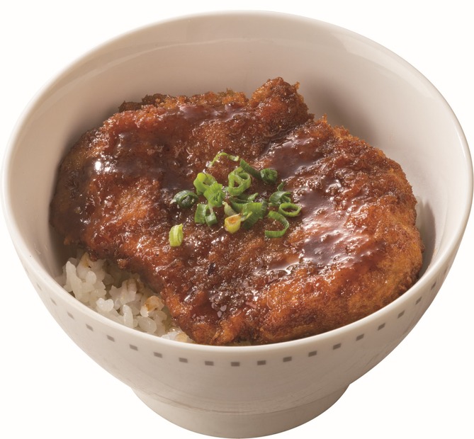 ミニタレカツ丼（450円）