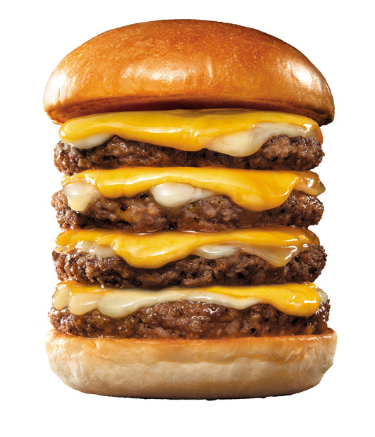 4-dan絶品チーズバーガー