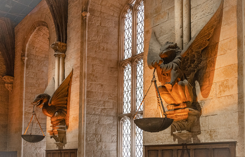 「大広間 燭台」‘Wizarding World’ and all related names, characters and indicia are trademarks of and © Warner Bros. Entertainment Inc. – Wizarding World publishing rights © J.K. Rowling.