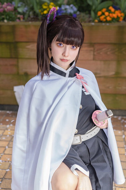 栗花落カナヲ『鬼滅の刃』／きちぴよ（@kc_2_cos）、撮影：tama