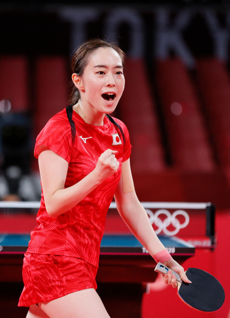 石川佳純（Photo by Steph Chambers/Getty Images）