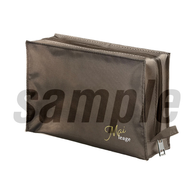 新内眞衣オフィシャルファンクラブ『Maileage』プレミアムコース「FIRST CLASS」入会特典ポーチ