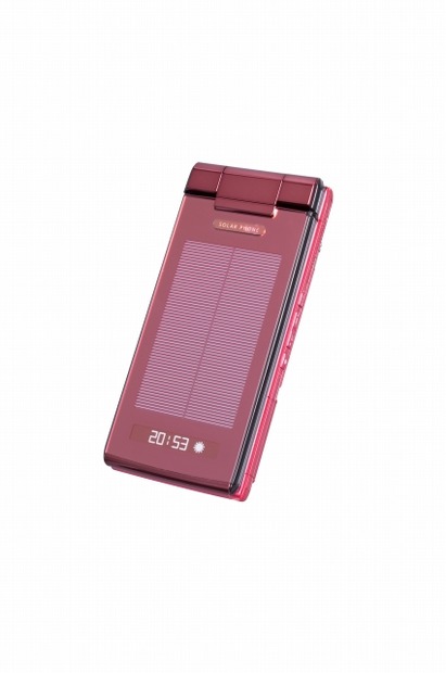 「SOLAR PHONE SH002」スパークリングレッド