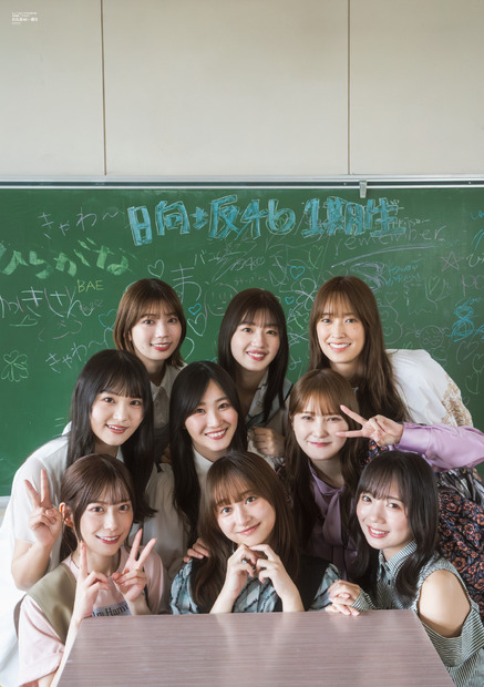 『B.L.T.7月号』【別冊付録両面超ビッグポスター：日向坂46 1期生】　（c）東京ニュース通信社