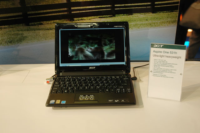 「Aspire one 531h」