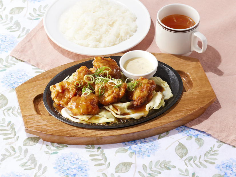鉄板チキン南蛮ランチ