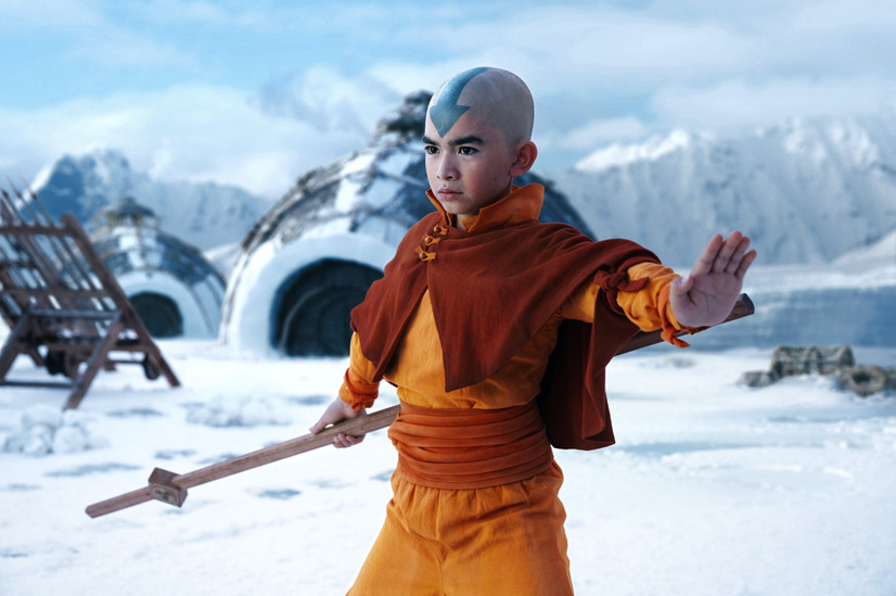 「アバター：伝説の少年アン」クレジット：Netflix シリーズ「Avatar: The Last Airbender（原題）」独占配信予定