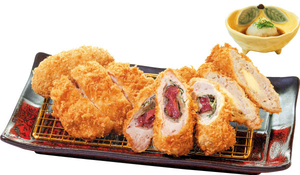 季節のバラエティかつ御膳
