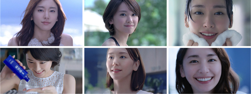 新垣結衣、「雪肌精」新CMで11年分の“透明感”あふれる肌が公開