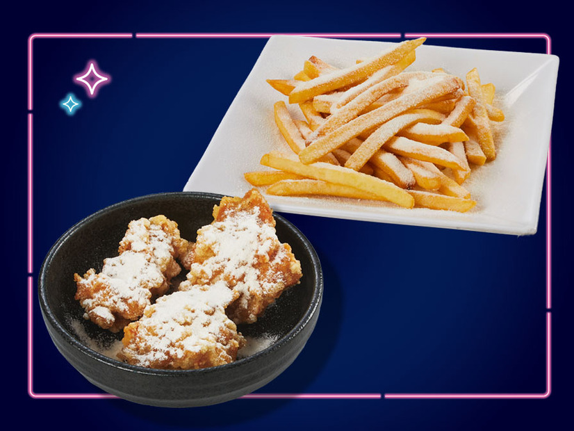 プリンクルフライドポテト、プリンクル唐揚げ
