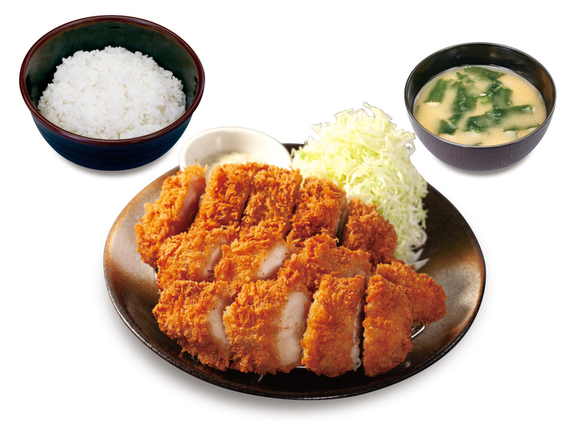 ロースかつ＆ささみかつ定食（1本→2本）