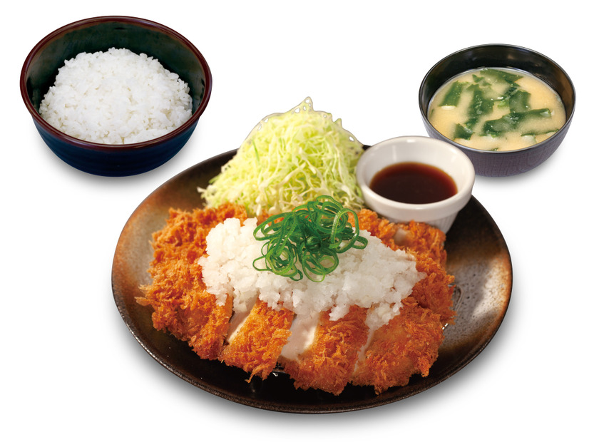 鬼おろしポン酢ささみかつ定食（2本→3本）