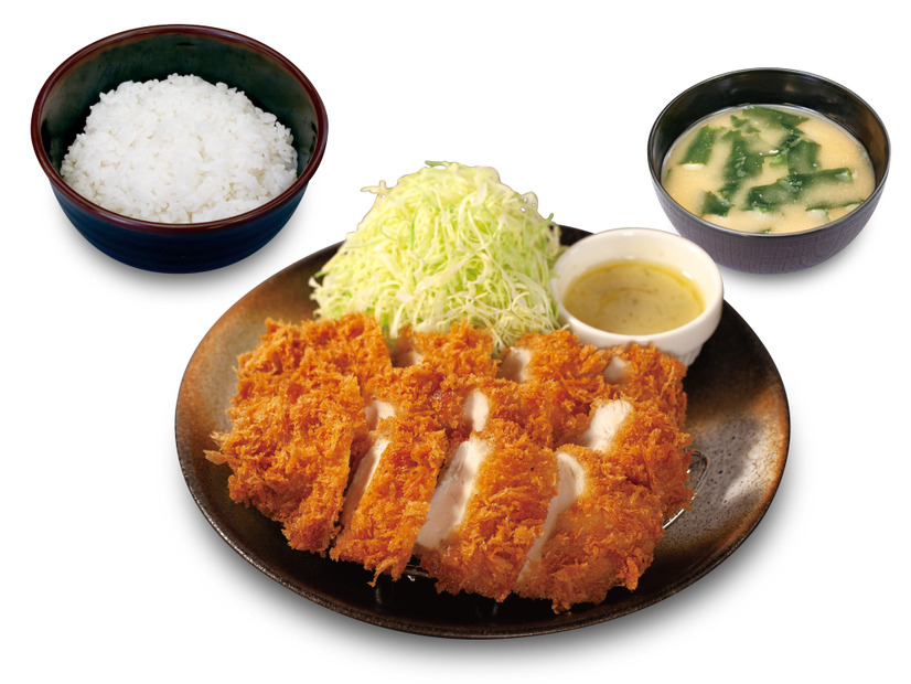 ガーリックバターささみかつ定食（2本→3本）