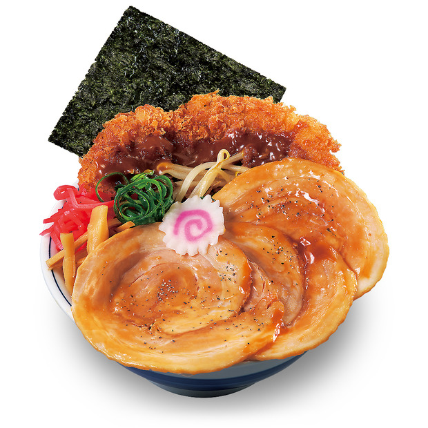 チャーシュー増し とんこつチキンカツ丼　