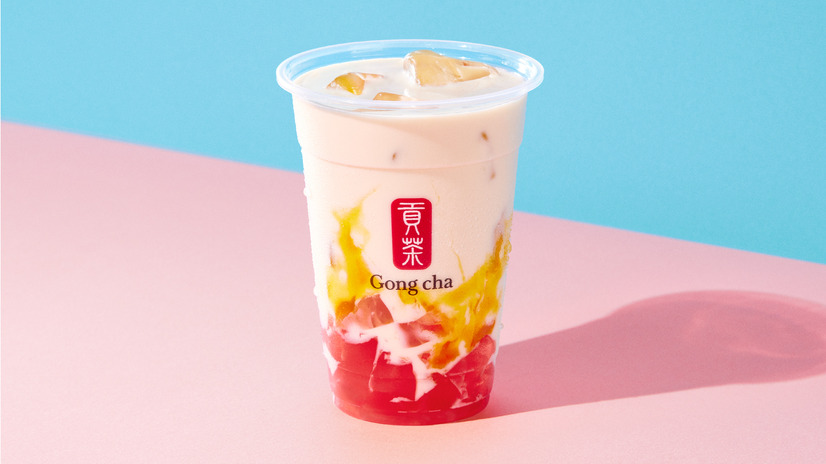 ぎゅぎゅっとピーチ ミルクティー(ICED)