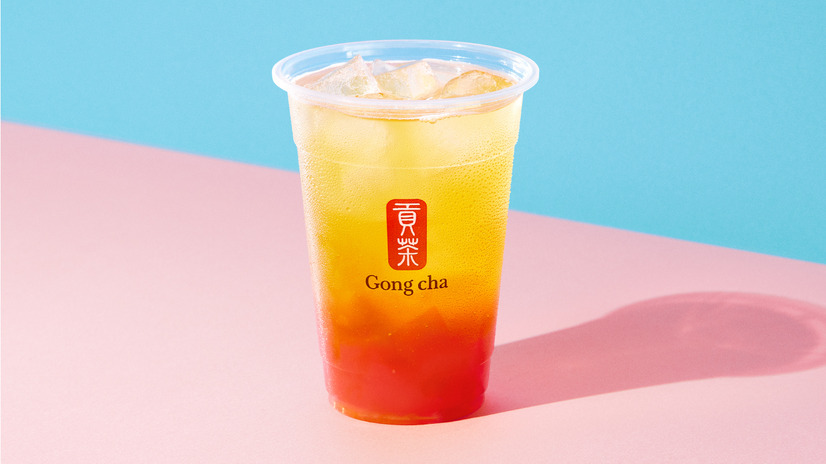 ぎゅぎゅっと ピーチ ティーエード（ICED）