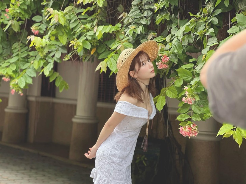 雪平莉左（インスタグラムから＝所属事務所に掲載許可をいただいています）