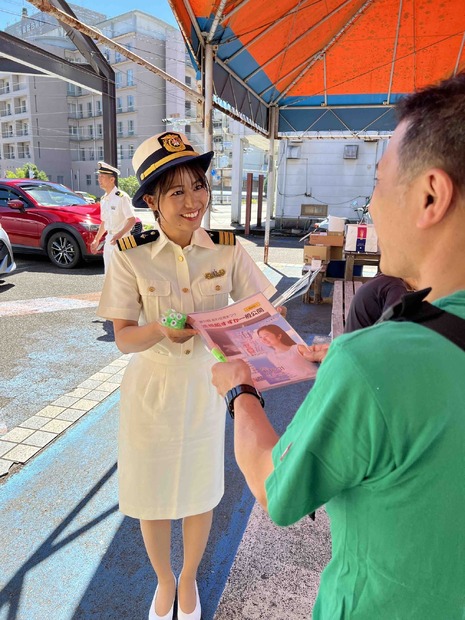 “釣りガール”池山智瑛、移住先の三重県尾鷲市で海の事故ゼロをPR