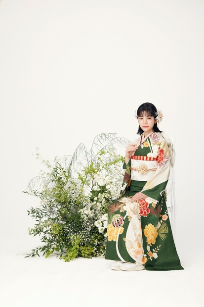 當真あみ、人気女優の登竜門「京都きもの友禅」の7代目イメージモデルに
