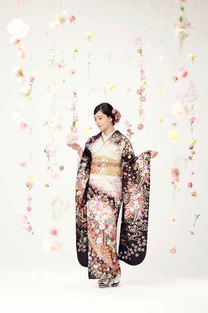 當真あみ、人気女優の登竜門「京都きもの友禅」の7代目イメージモデルに