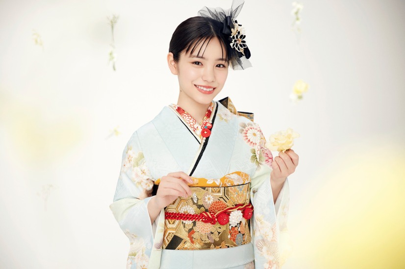 當真あみ、人気女優の登竜門「京都きもの友禅」の7代目イメージモデルに