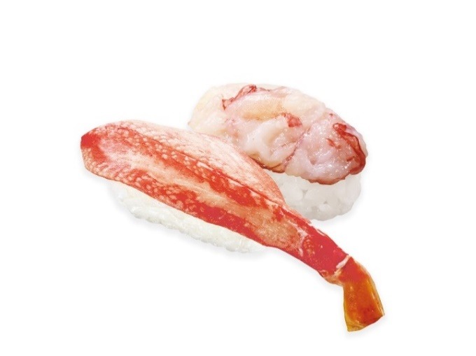 本ズワイガニ食べ比べ　345円