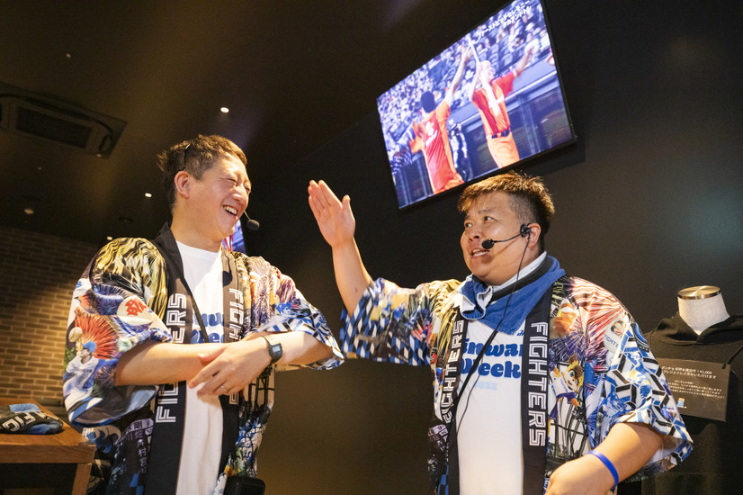 サバンナ高橋＆ミサイルマン西代がエスコンフィールドでサウナイベント！100名のファンが“悦”に
