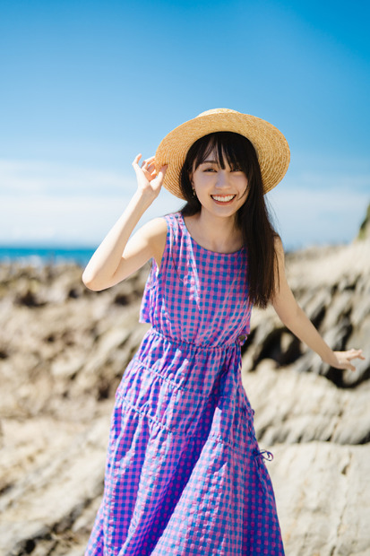 乃木坂46・賀喜遥香「B.L.T.2023年10月号」(東京ニュース通信社刊)撮影／HIROKAZU