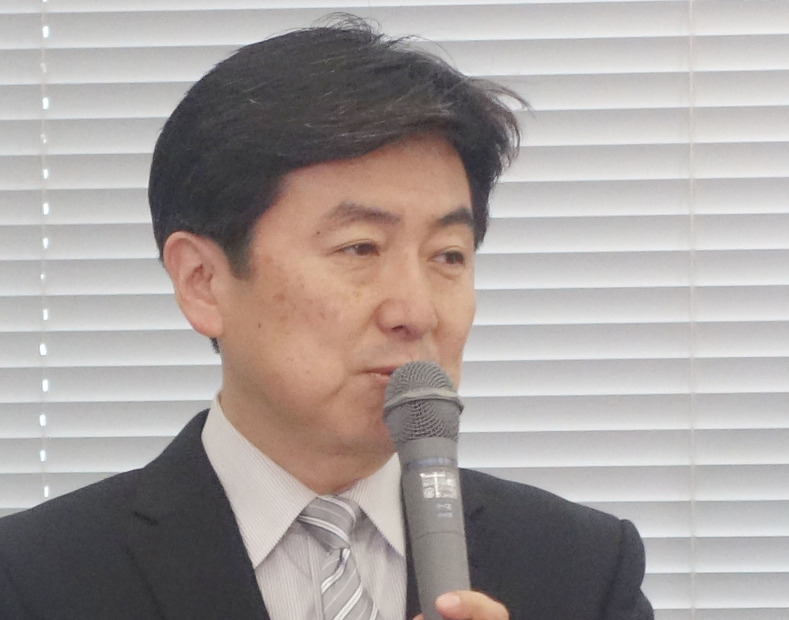 笠井信輔【撮影:編集部】