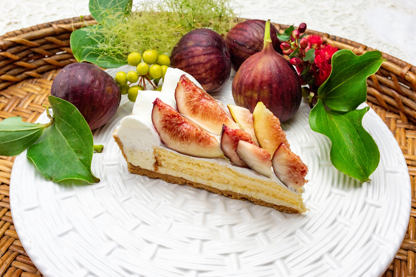 イチジクのタルト ～ショートケーキ風～