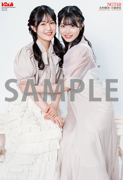 【限定版オリジナル両面ピンナップポスター】NGT48