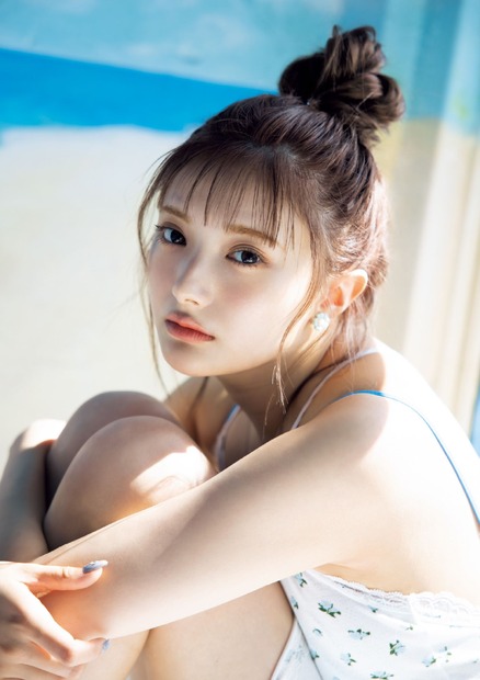安斉かれん1st写真集『in all ♡』のお気に入りカット(c)西田幸樹／小学館