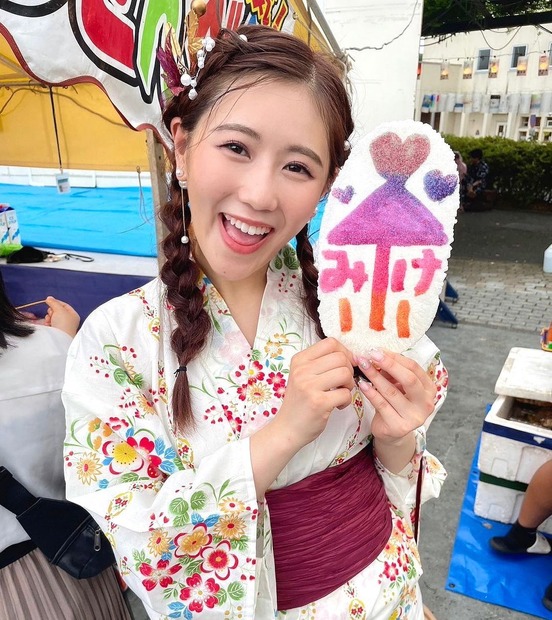 西野未姫（インスタグラムから＝所属事務所に掲載許可をいただいています）