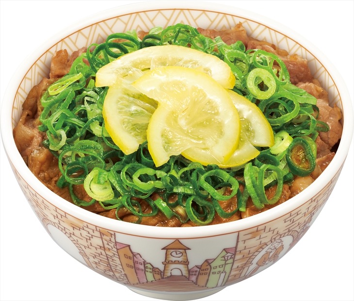 ねぎ塩レモン牛丼