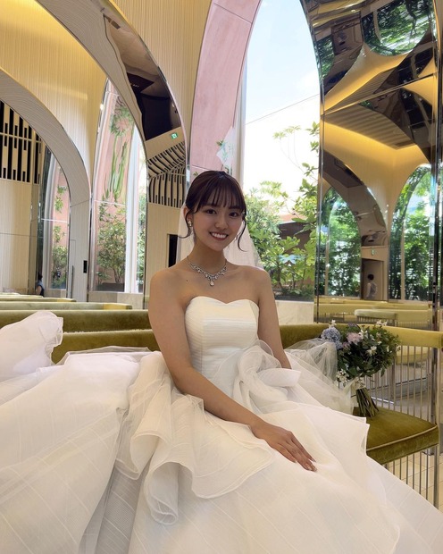 豊田ルナ（インスタグラムから＝所属事務所に掲載許可をいただいています）