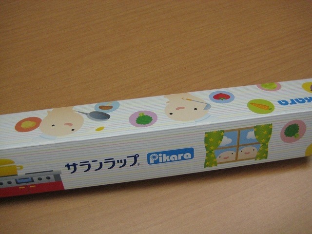 ラップには、あらゆる面にぴーちゃんが。