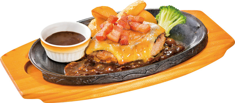 コルビージャック チーズinハンバーグ（1,078円）