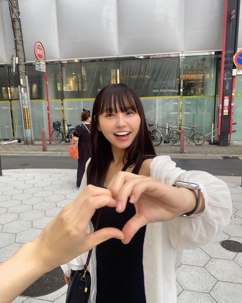 本郷柚巴(インスタグラムから＝所属事務所に掲載許可をいただいています）