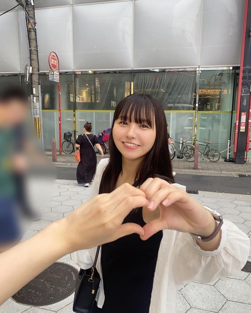 本郷柚巴(インスタグラムから＝所属事務所に掲載許可をいただいています）