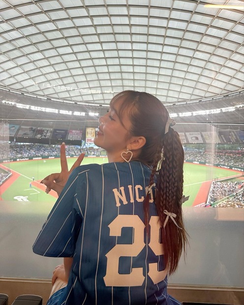 藤田ニコル（インスタグラムから＝所属事務所に掲載許可をいただいています）
