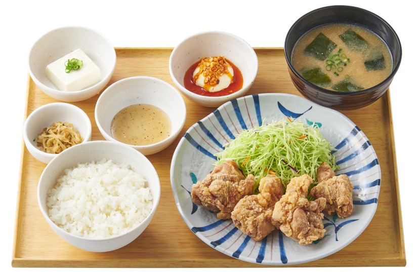 極みから揚げ定食［2種の濃厚だれ］